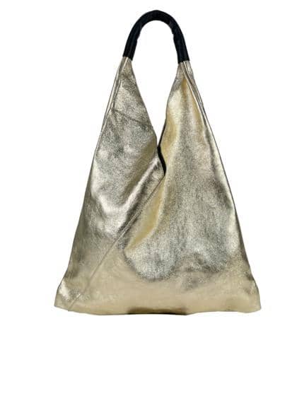 FLORENCE LEATHER - Shoulder bag in laminated leather