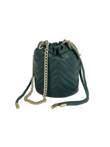 FLORENCE LEATHER - Leather mini bucket bag