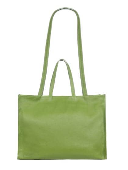 FLORENCE LEATHER - Shoulder bag in leather with double handles