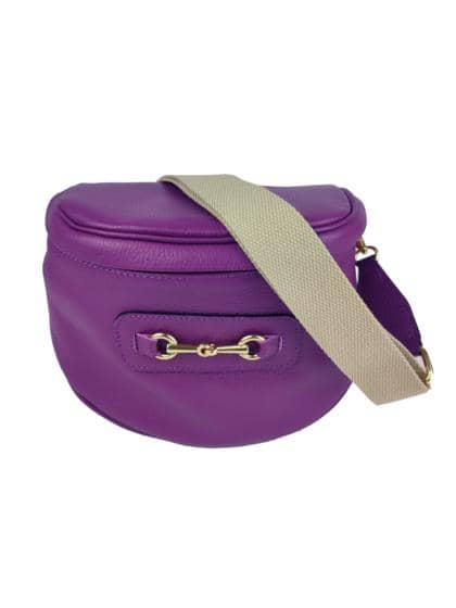FLORENCE LEATHER - Dollaro leather pouch bag