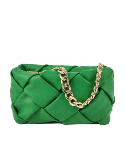 FLORENCE LEATHER - Braided leather bag