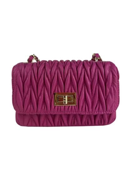 FLORENCE LEATHER - Quilted leather handbag