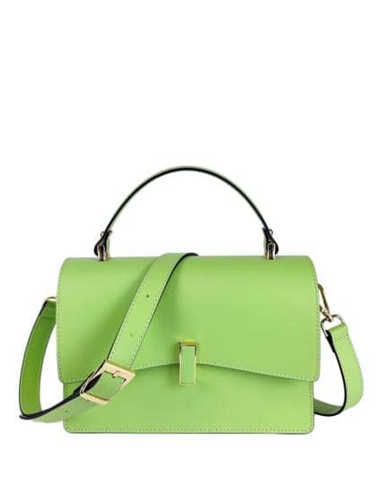 FLORENCE LEATHER - Leather bag with buckle