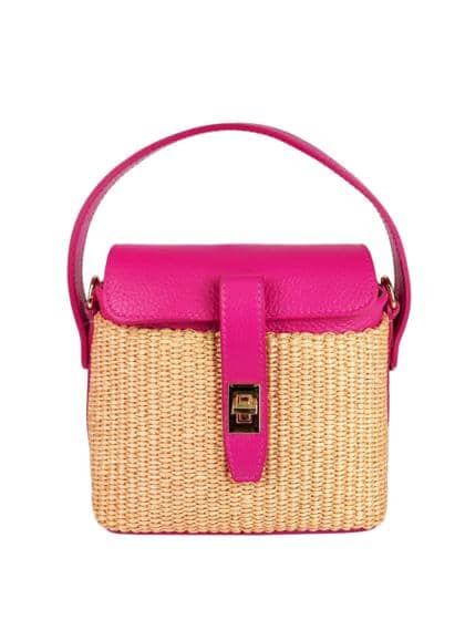 FLORENCE LEATHER - Fuchsia