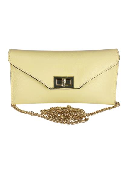 FLORENCE LEATHER - Dollaro leather clutch bag