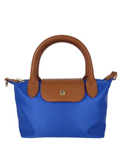 FLORENCE LEATHER - Leather and nylon bag