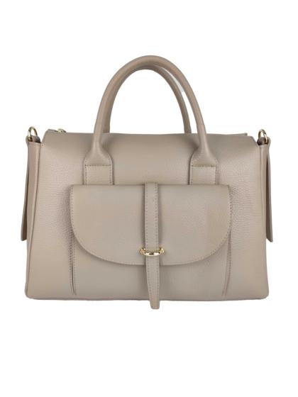 FLORENCE LEATHER - Bag with front pocket